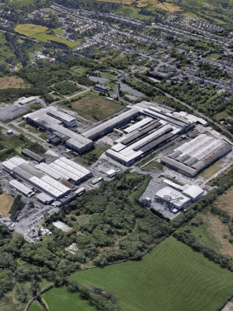 Timet factory in Waunarlwydd