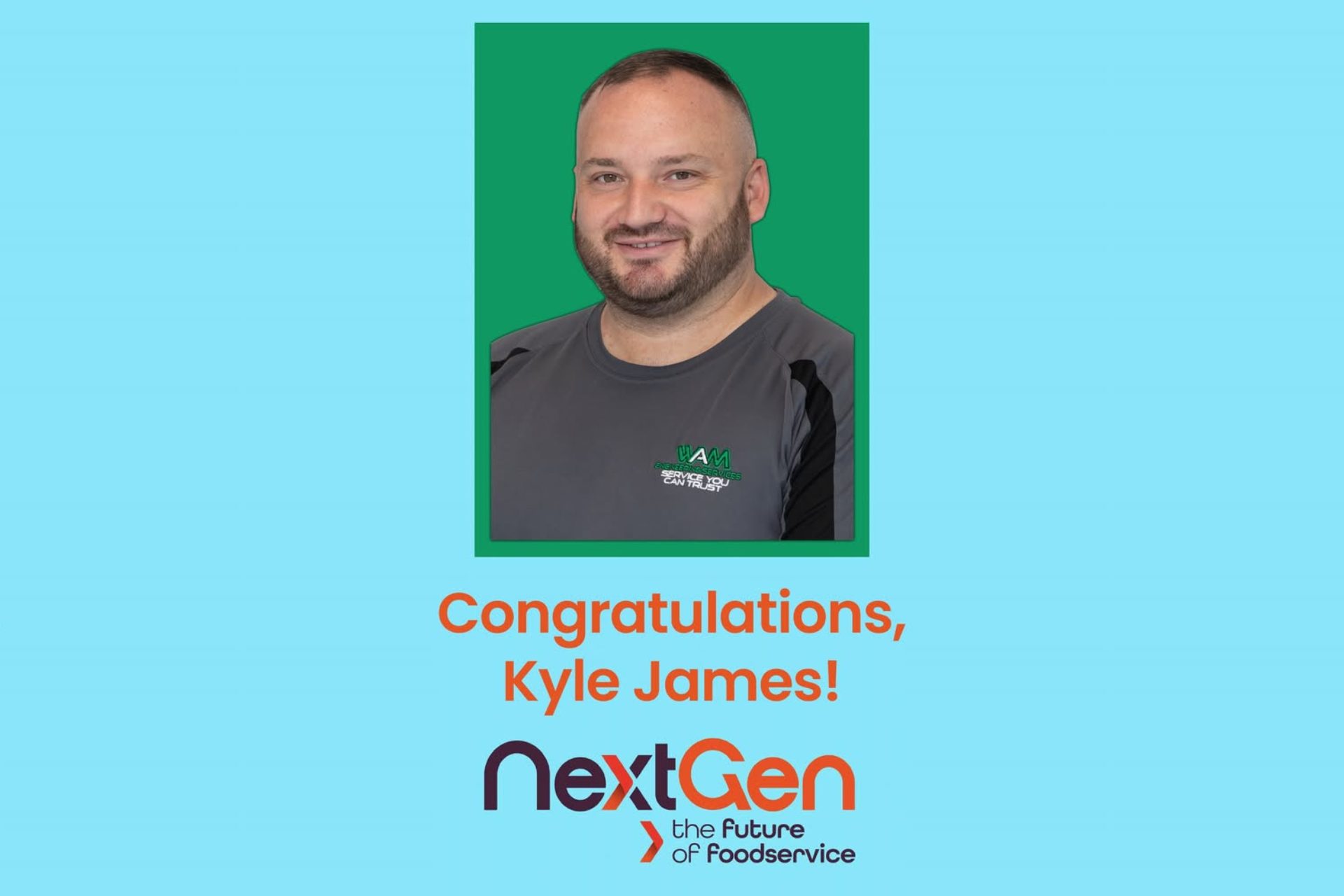 A photo of Kyle James who has been selected for the NextGen Leadership Group