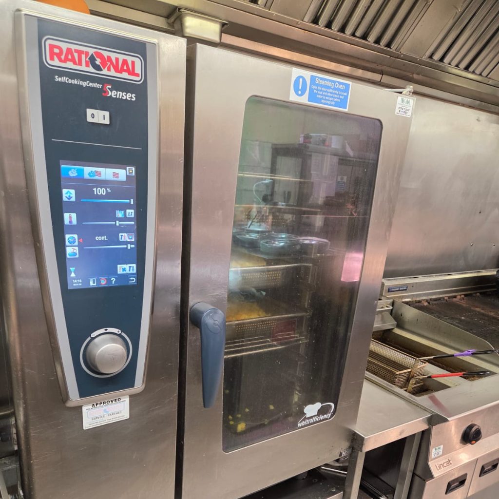 A Rational oven that we supplied and installed for a client