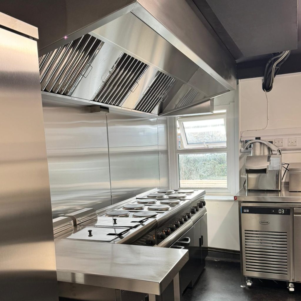 A new commercial kitchen that WAM designed